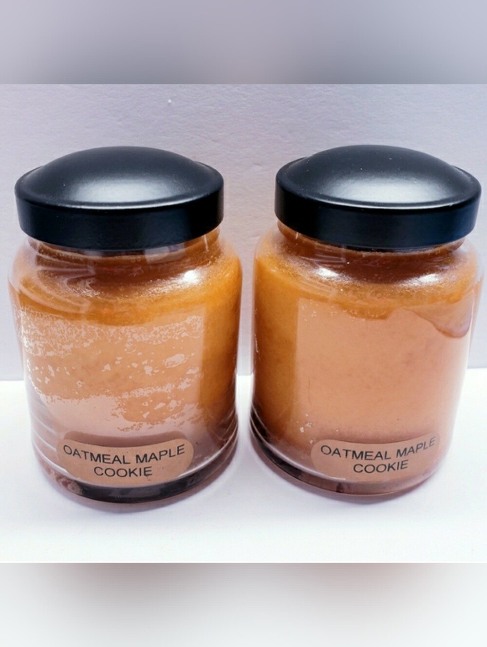 OATMEAL MAPLE COOKIES -A Cheerful Giver Baby Jar Single Wick Candle, 6 oz(2 pcs)